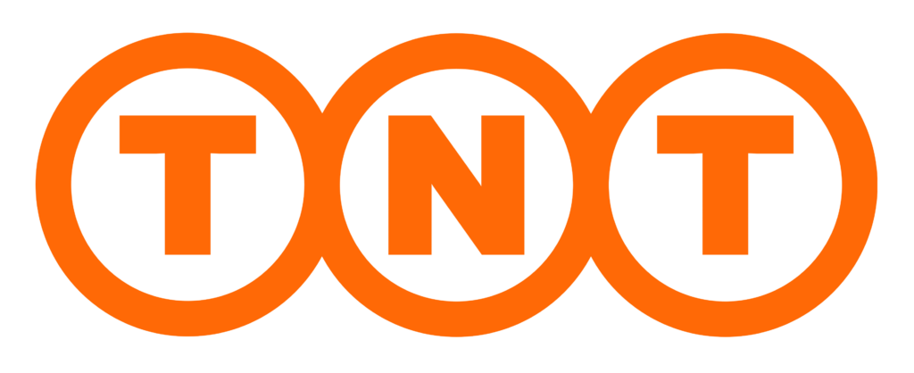 TNT Logo in oranger Farbe