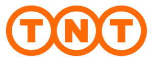 TNT Logo in oranger Farbe